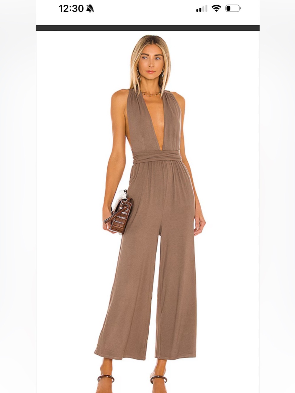 MAJORELLE Ribbed Cody Jumpsuit